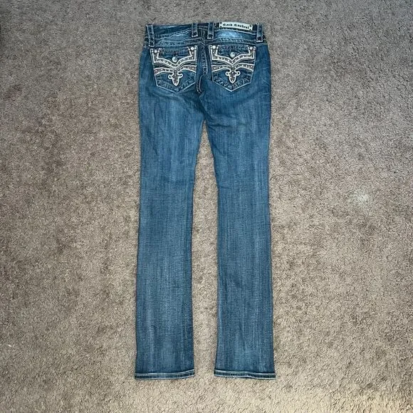 Rock Revival Women's Jeans Celinda Straight Women's Size 26 - Picture 3 of 8